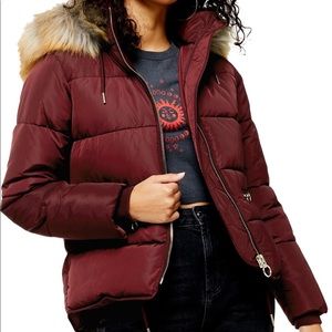 Topshop Puffer Jacket